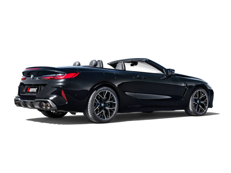Akrapovic 2020-2023 BMW M8/Competition F91/F92 Evolution Line Cat Back Titanium Exhaust with Carbon Tips - Image 4