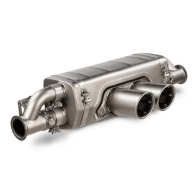 Akrapovic 911 GT3 Titanium Slip-On Race Line Axle-Back Exhaust & Titanium Evolution Header Set - Image 3