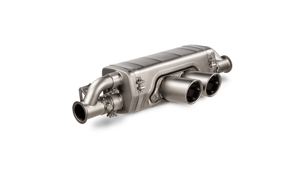 Akrapovic 2022 Porsche 911 GT3 Titanium Slip-On Race Line Axle-Back Exhaust