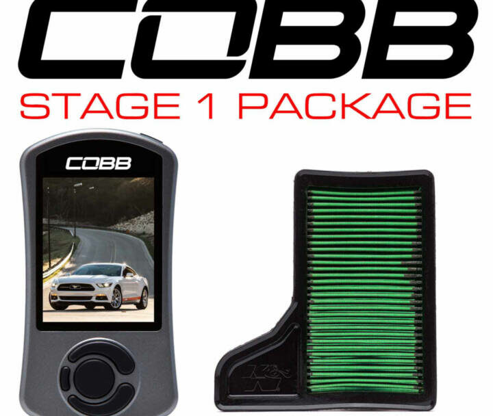 COBB 2015-2023 Ford Mustang EcoBoost Stage 1 Power Package