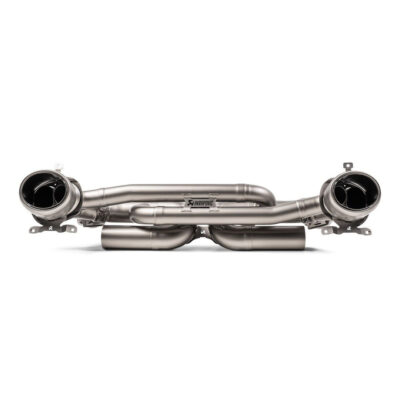 Akrapovic 2022 Porsche 911 Turbo / S Titanium Slip-On Race Line Axle-Back Exhaust – Titanium Tips