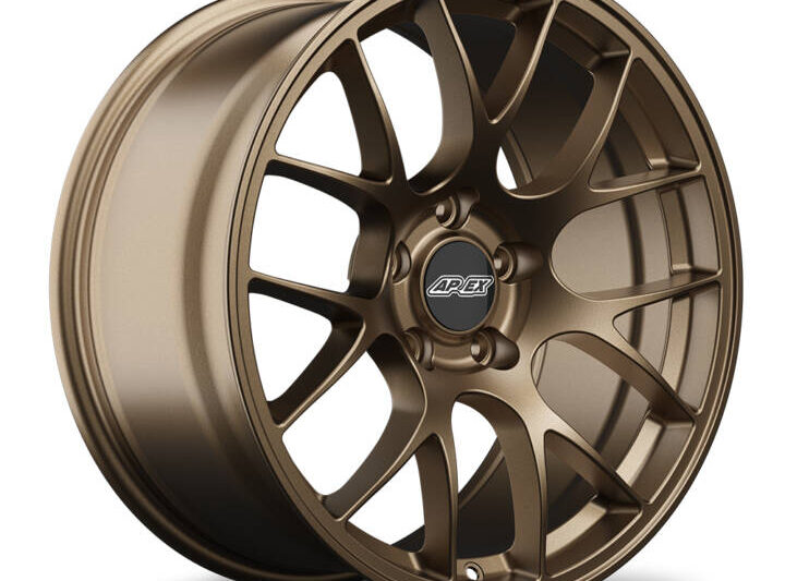 APEX Wheels 2015-2022 Ford Mustang S550 18×10″ ET40 Satin Bronze EC-7 Wheel