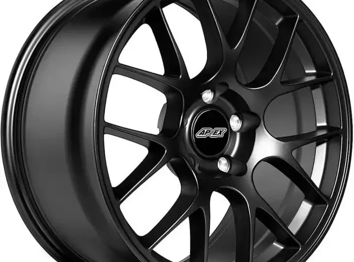APEX Wheels 2015-2022 Ford Mustang S550 18×9.5″ ET35 Satin Black EC-7 Wheel