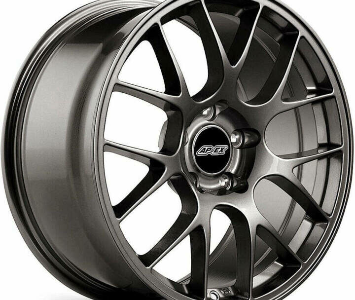 APEX Wheels 2015-2022 Ford Mustang S550 18x9.5" ET35 Anthracite EC-7 Wheel