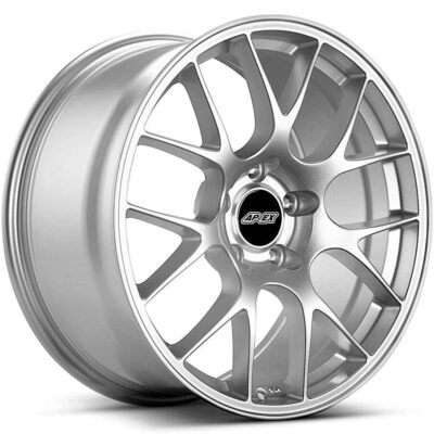 APEX Wheels 2015-2022 Ford Mustang S550 18×9.5″ ET35 Race Silver EC-7 Wheel