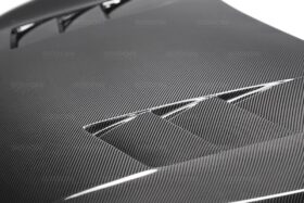 Seibon Carbon Seibon Honda Civic TS style Carbon Fiber Hood - Image 4