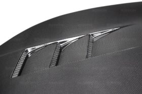 Seibon Carbon Seibon Honda Civic TS style Carbon Fiber Hood - Image 3