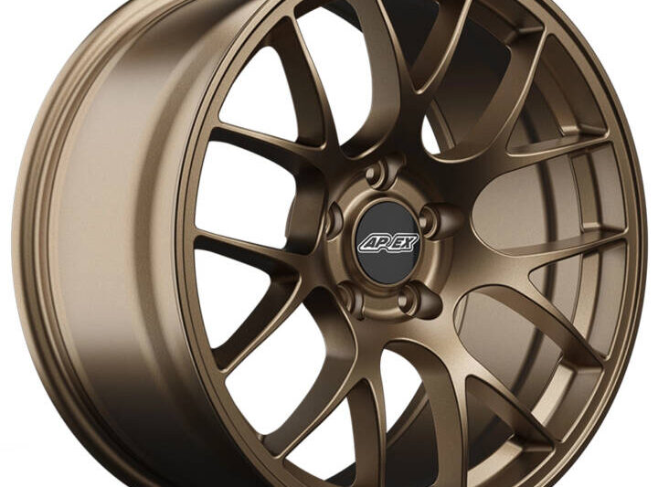 APEX Wheels 2015-2022 Ford Mustang S550 18×9.5″ ET35 Satin Bronze EC-7 Wheel