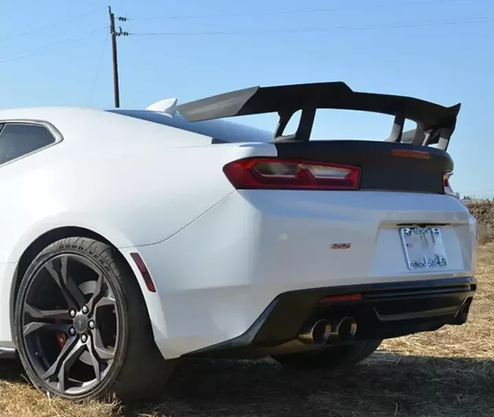 EOS 2016-2021 Chevrolet Camaro ZL1 1LE Rear Carbon Flash Trunk Spoiler W/ Rear Spoiler Camera Option