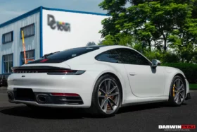 DarwinPro Aerodynamics Darwinpro 911 992 Carbon Fiber BKSS Style Trunk Wing for Porsche 911 - Image 4