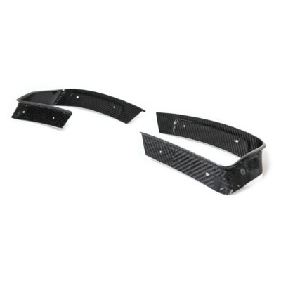 EOS 2020-2024 Chevrolet Corvette C8 Carbon Fiber Rear Diffuser Exhaust Surround Bezel