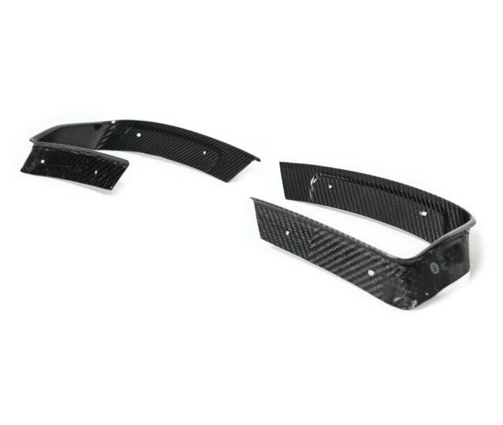 EOS 2020-2024 Chevrolet Corvette C8 Carbon Fiber Rear Diffuser Exhaust Surround Bezel