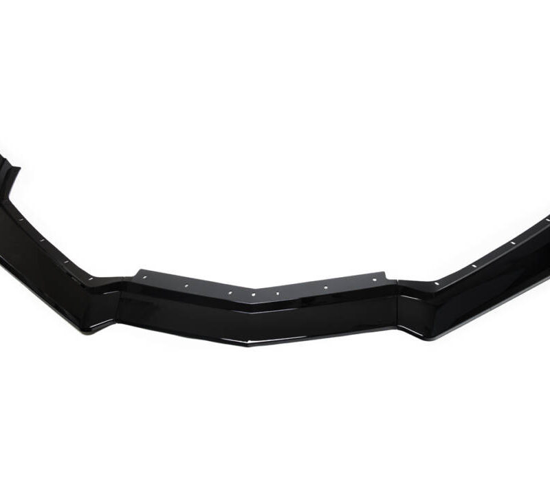 EOS 2020-2024 Chevrolet Corvette C8 ZR1 Stage 2 Glossy Black Front Splitter Lip