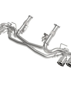 aFe MACH Force 2020-2024 Chevrolet Corvette C8 Cat-Back Polished Exhaust