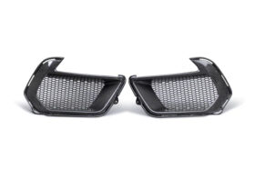 Anderson Composites 2021-2022 Ford Mustang Mach 1 Carbon Fiber Front Bumper Air Duct Bezels (Pair) - Image 2