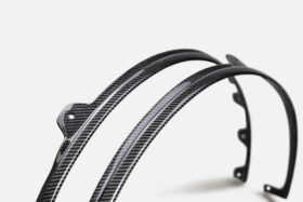 Anderson Composites 2021-2022 Ford Mustang Mach 1 Carbon Fiber Front Fender Extensions - Image 2