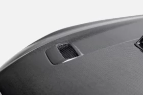Anderson Composites 2021-2022 Ford Mustang Mach 1 Type-SK Double Sided Carbon Fiber Hood - Image 2