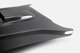 Anderson Composites 2021-2022 Ford Mustang Mach 1 Type-SK Double Sided Carbon Fiber Hood - Image 5