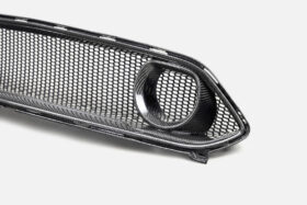 Anderson Composites 2021-2022 Ford Mustang Mach 1 Carbon Fiber Upper Grille - Image 1