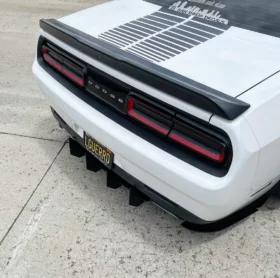 ZL1 Addons 2015-2023 Dodge Challenger Stealth Rear Diffuser - Image 1