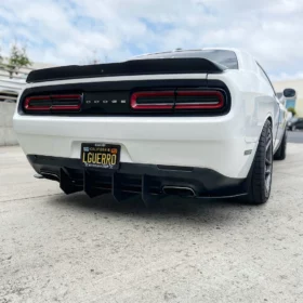 ZL1 Addons 2015-2023 Dodge Challenger Stealth Rear Diffuser - Image 3