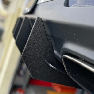 ZL1 Addons 2015-2023 Dodge Challenger Stealth Diffuser Fins & Rear Extension Pack