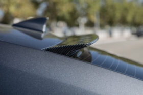 EOS 2009-2015 Cadillac CTS-V Carbon Fiber Rear Roof Spoiler - Image 2