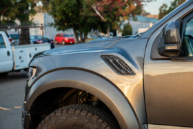 FFP 2017-2020 Ford F150 Raptor Carbon Fiber Side Fender Vents - Image 2