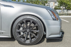 EOS 2009-2015 Cadillac CTS-V Glossy Black Front Splitter Lip - Image 4