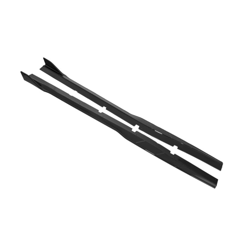 EOS 2015-2023 Dodge Charger | SRT Track Style Glossy Black Side Skirts