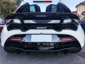 DarwinPro Aerodynamics DarwinPro 720s Carbon Fiber Rear Diffuser for McLaren 720S - Image 3