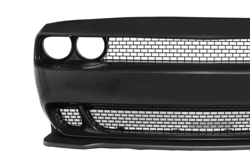 FFP 2015-2023 Dodge Challenger SRT Hellcat Style Front Bumper Set - Image 4