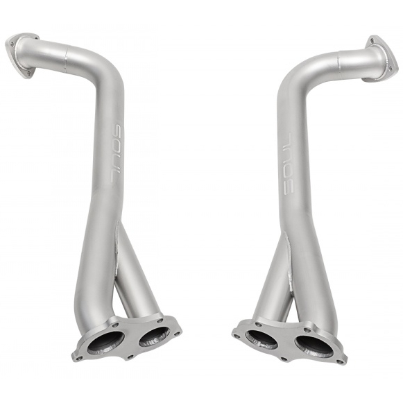 Soul Performance 2020-2022 Porsche 718 GT4 Competition Over Axle Pipes
