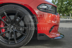 EOS 2015-2022 Dodge Charger | SRT Track Style Glossy Black Front Splitter Lip - Image 2