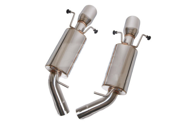 EOS 2009-2015 Cadillac CTS-V Sedan Stainless Steel Axle-Back 4.25" Dual Tips Exhaust