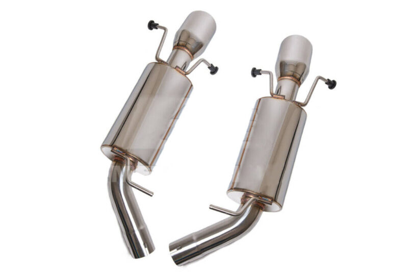 EOS 2009-2015 Cadillac CTS-V Sedan Stainless Steel Axle-Back 4.25" Dual Tips Exhaust