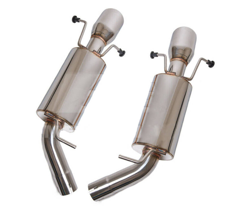 EOS 2009-2015 Cadillac CTS-V Sedan Stainless Steel Axle-Back 4.25" Dual Tips Exhaust