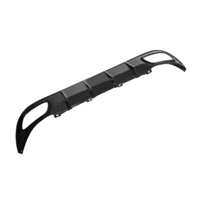 EOS 2015-2023 Dodge Charger SRT Style Glossy Black Rear Bumper Quad Exhaust Diffuser