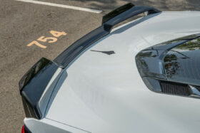 EOS 2020-2024 Chevrolet Corvette C8 Z51-Style Carbon Flash Rear Wing Spoiler Add-On Wickers - Image 2