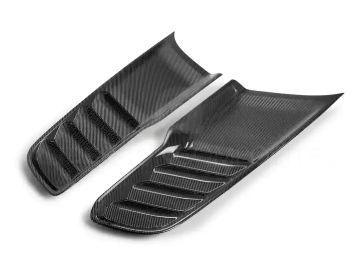 Anderson Composites 2021-2022 Ram TRX Type OE Carbon Fiber Hood Vents