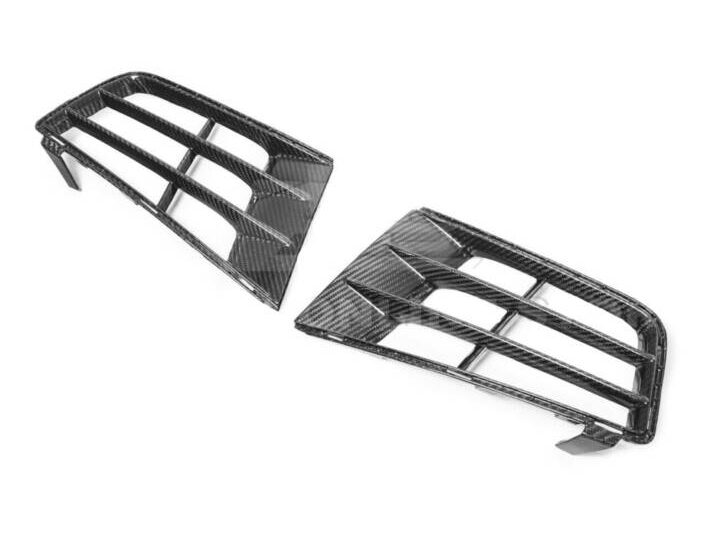 EOS 2016-2019 Cadillac CTS-V Carbon Fiber Front Grille Inserts