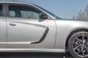 EOS 2015-2023 Dodge Charger Door Scoop Fender Vent - Glossy Black - Image 1