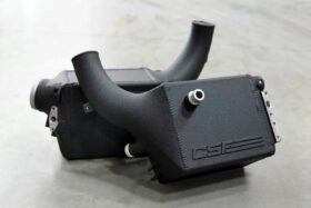 CSF M* / Competition Crinkle Black Intercooler Set - Image 2