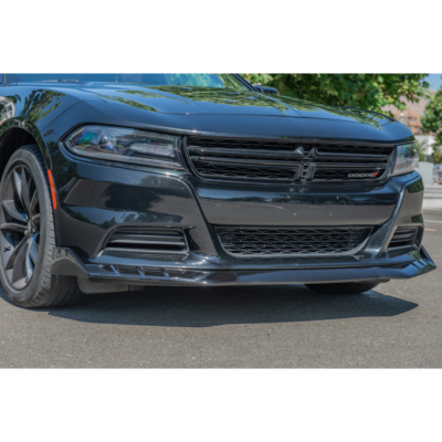 EOS 2015-2023 Dodge Charger Base | SRT Style Glossy Black Front Splitter Lip