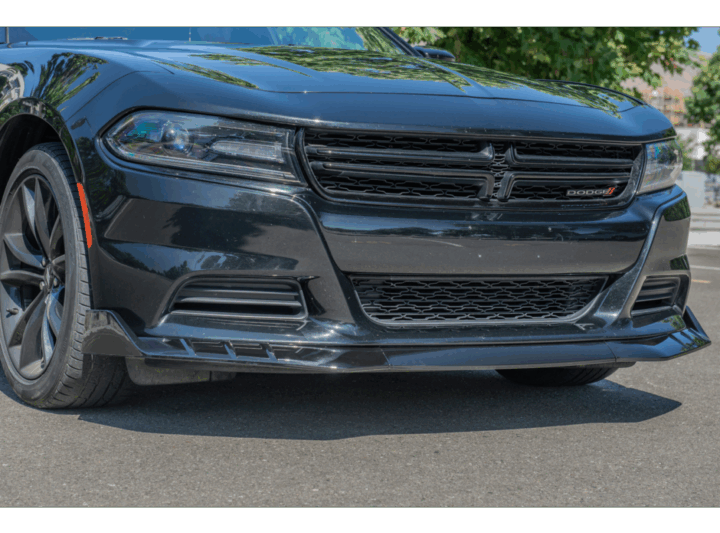 EOS 2015-2023 Dodge Charger Base | SRT Style Glossy Black Front Splitter Lip