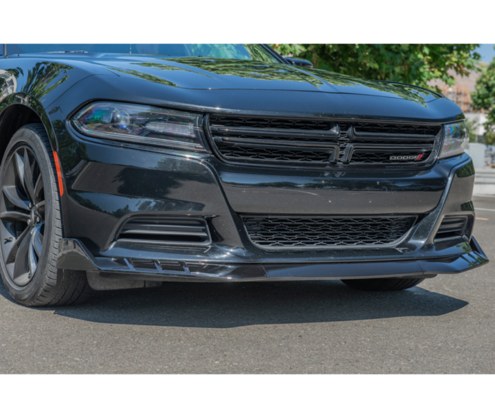 EOS 2015-2023 Dodge Charger Base | SRT Style Glossy Black Front Splitter Lip