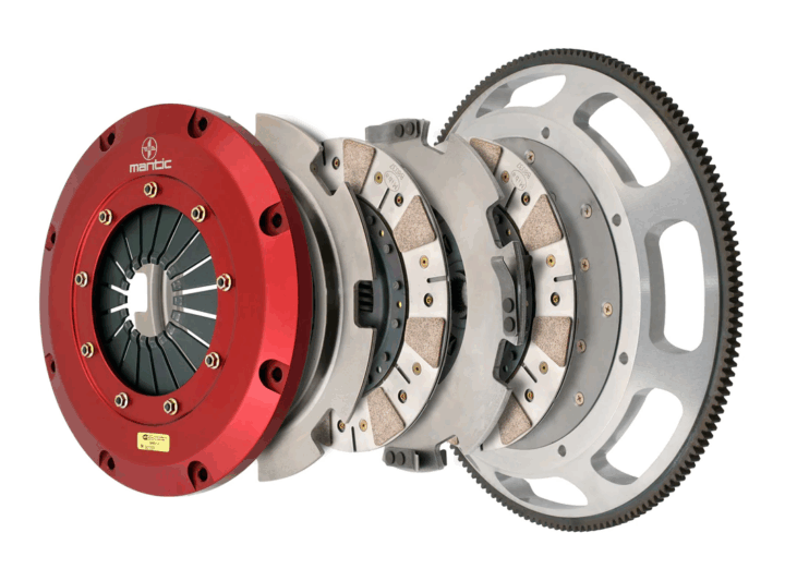 Mantic Clutch USA 2018-2022 Ford Mustang GT Ceremetallic Twin Disc Clutch (White box)