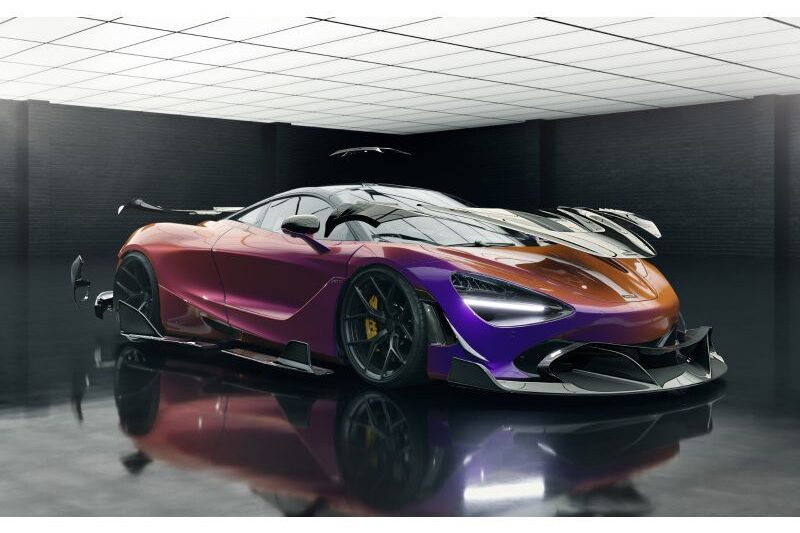 Ryft 2017-2023 McLaren 720s Carbon Fiber Roof Scoop