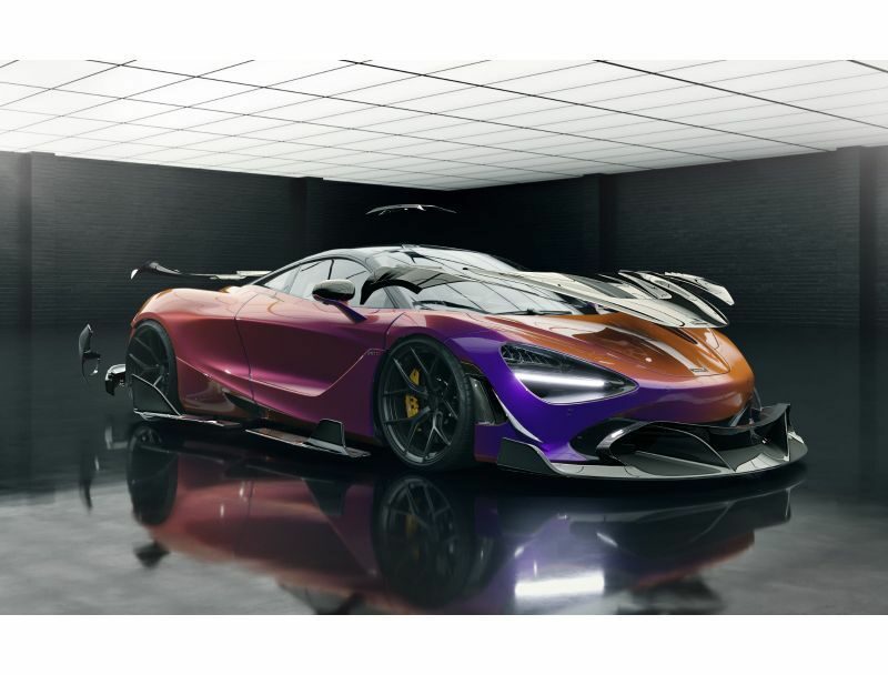 Ryft 2017-2023 McLaren 720s Carbon Fiber Roof Scoop