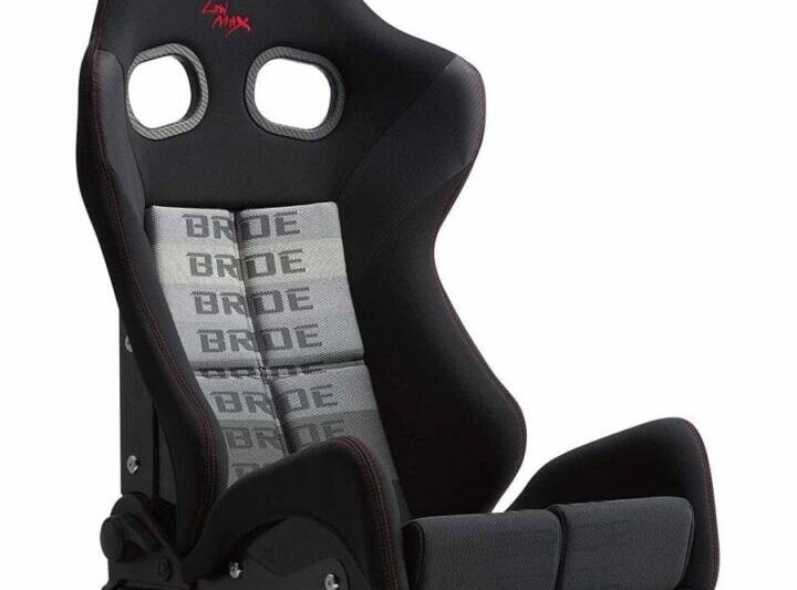 Bride Japan GIAS III - Silver FRP Back - Low Cushion Gradient - Low Max Reclining